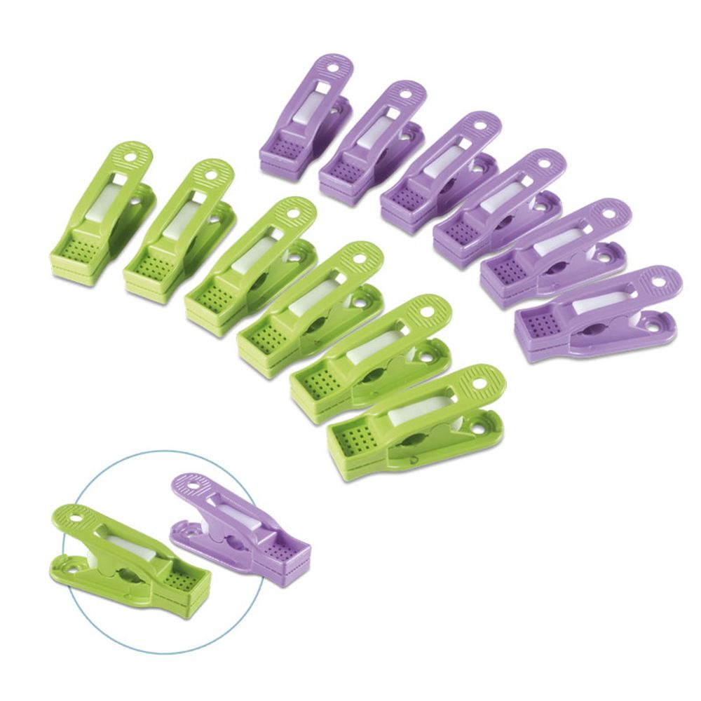 Ncm De Prendedor De Roupa Prendedor de Roupas (Pregador de Varal) Prende Fácil Ref. 846 Pct/ 12