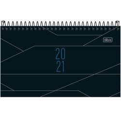 Agenda Diaria 21 Comercial Ideale Modelo 8 Espiralada 119x275mm Tilibra Castro Naves