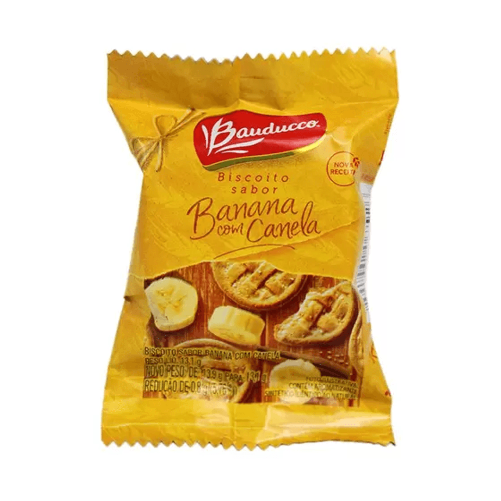 Biscoito Amanteigado Chocolate Bauducco - Sachê com 2 unidades