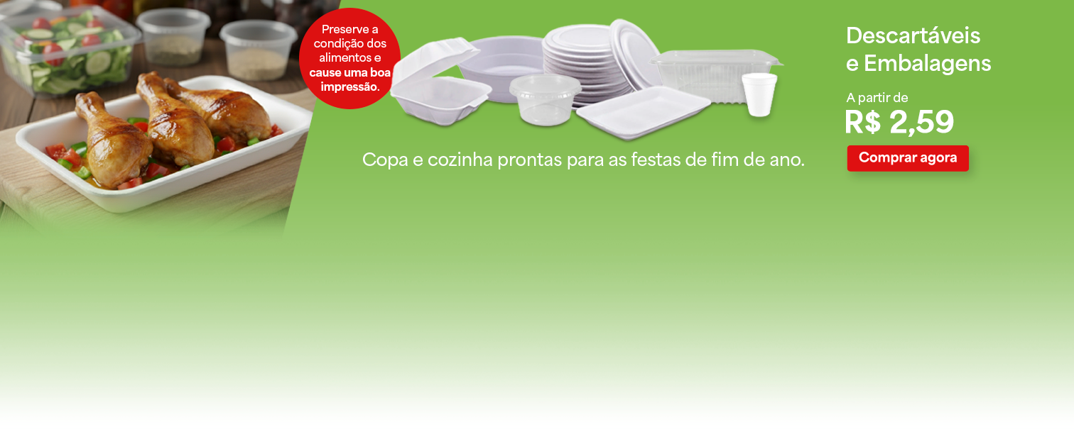 Embalagens e Descartáveis