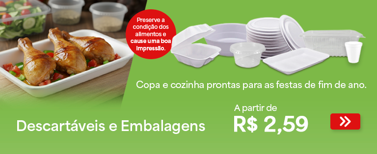 Embalagens e Descartáveis - Mobile