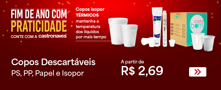 Copos Descartáveis - Mobile