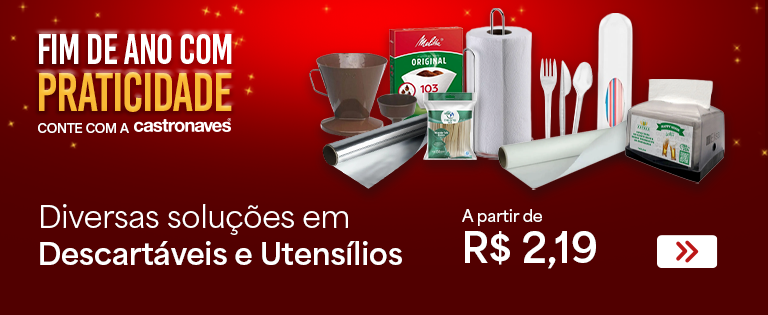 Descartáveis e utensílios - Mobile