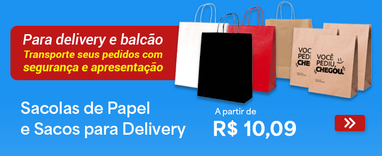 Sacolas de papel - Mobile